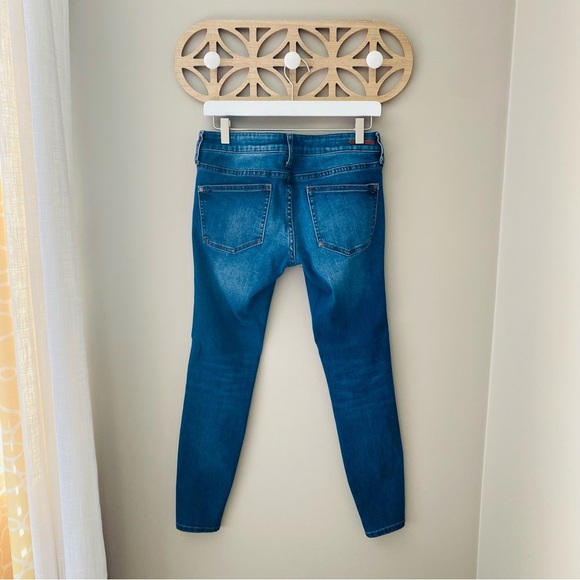 Pilcro and The Letterpress by Anthro. Mid-Rise Skinny Denim Jeans Blue S… - Picture 5 of 11